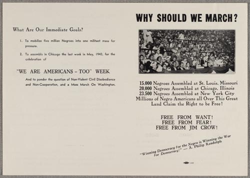 Image 1 of 2, "Why Should We March?" -- 