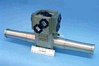 Image of the Lunar Prospector Neutron Spectrometer (NS) instrumentation