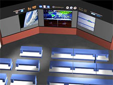 International Space Station Flight Control Room