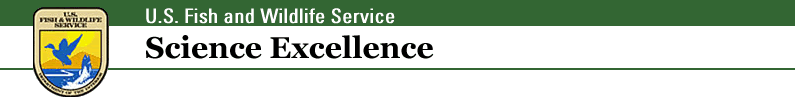 USFWS logo and USFWS Science Excellence Inititative title bar