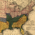 Map of the United States, 1864