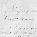 Letter from Joseph F. Green to Juliana Smith Reynolds, January 2, 1863