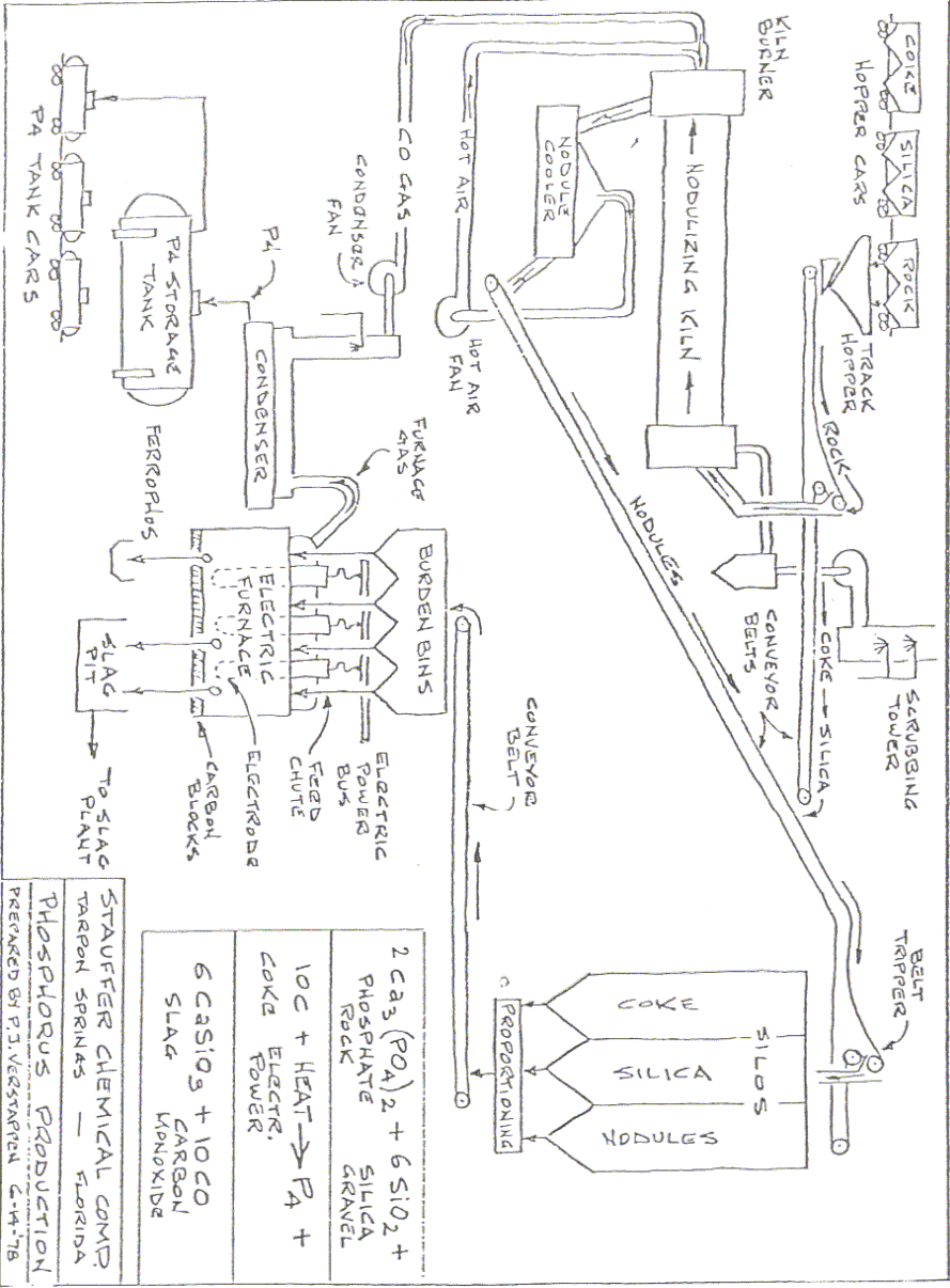 Phosphorus Flow Diagram