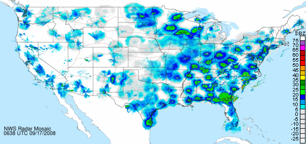 Doppler Radar National Mosaic