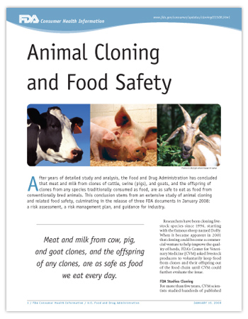 Cover page of PDF version of this article, including photos of a cow, pig and goat.