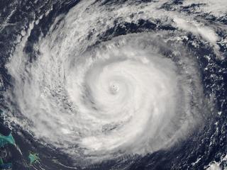 Hurricane Jeanne, September 23, 2004, Terra Satellite