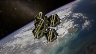 All 5 Themis spacecraft just before release.