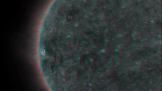 This is a stereographic version of the movie.  Red/Cyan stereo glasses are required to view it properly.  <img src='/images/stereoicon.png'>