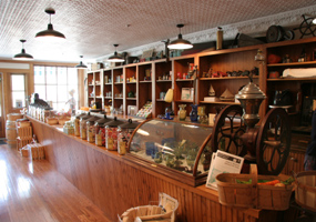 Inside the Glen Haven General Store