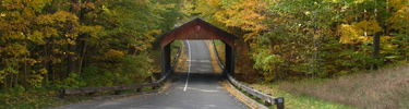 Covered Bridge on the Pierce Stocking Scenic Drive