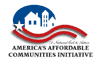 [Photo of the America's Affordable Communities Initiative logo ]