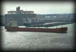 Ship in harbor, Duluth, Minnesota