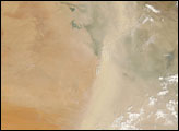 Thumbnail of Dust Plumes over the Middle East