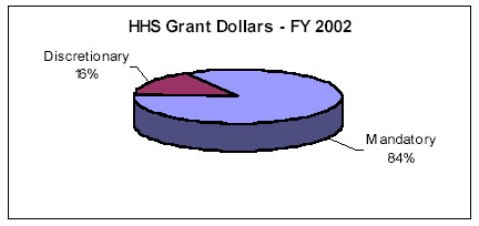 HHS Grant Dollars - FY 2002