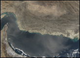 Thumbnail of Dust Storm in Southwestern Iran