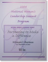 Cover of the Summit Program booklet.