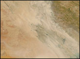 Thumbnail of Dust Storm over Iraq