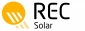 REC Solar; a division of REC Group logo