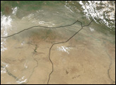 Thumbnail of Dust Storm over Syria, Turkey, and Iraq