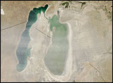 Thumbnail of Dust Storm over the Aral Sea