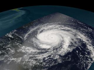  Hurricane Frances, August 27, 2004, Aqua Satellite