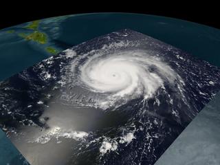  Hurricane Frances, August 30, 2004, Terra Satellite 