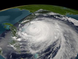  Hurricane Frances, September 3, 2004, Aqua Satellite 