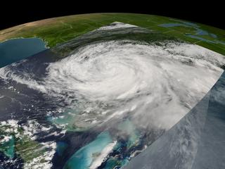  Hurricane Frances, September 6, 2004, Terra Satellite 