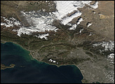 Thumbnail of Snow and Rain in Southern California