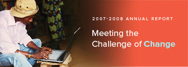 2007-2008 Annual Report Meeting the Challenge of Change