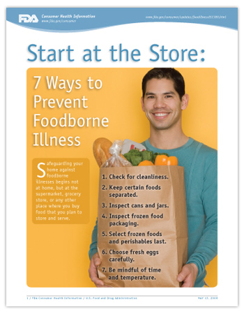 Cover page of PDF version of this article, including photo of a young man holding a bag of groceries.