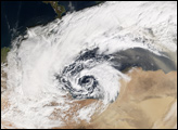 Thumbnail of Dust and Clouds over Mediterranean Sea