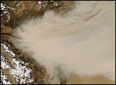 Thumbnail of Dust Storm over the Taklimakan Desert