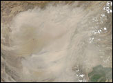 Thumbnail of Dust Storm over Afghanistan