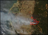 Thumbnail of Fire Near Dwellingup, Western Australia