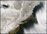 Thumbnail of Snow over the Northeast United States