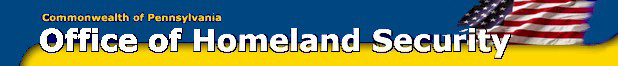 Pennsylvania Homeland Security Site Banner