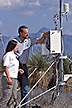 Technician and manager of Network site reset weather recording equipment.