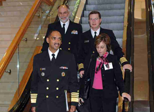 Group including Admiral John O. Agwunobi, M.D., Assistant Secretary for Health, HHS