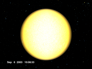 Full view of the Sun from SOHO/MDI