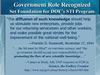 Government Role Recognized Set Foundation for DOE's STI Program.  Link to larger image.