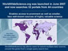 WorldWideScience.org was launched in June 2007 and now searches 32 portals from 44 countries. Link to larger image. 