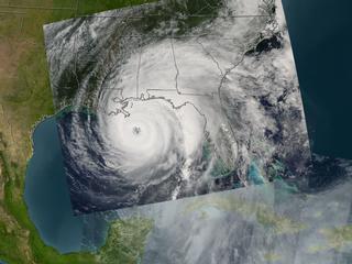 Hurricane Ivan, September 15, 2004, Terra Satellite