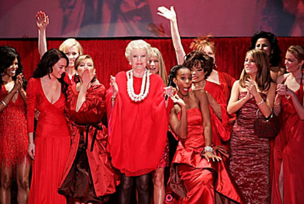 Group photograph fom the Red Dress Collection