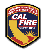 California Department of Forestry and Fire Protection logo with link to their website