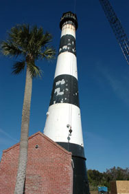 The Cape Canaveral Lighthouse.