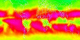 Global outgoing longwave radiation for 1988, as measured by ERBE