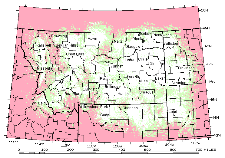 NOAA Wx Radio Map