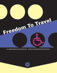Freedom to Travel - Transportation and People with Disabilities