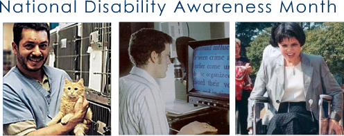 National Disability Awareness Month